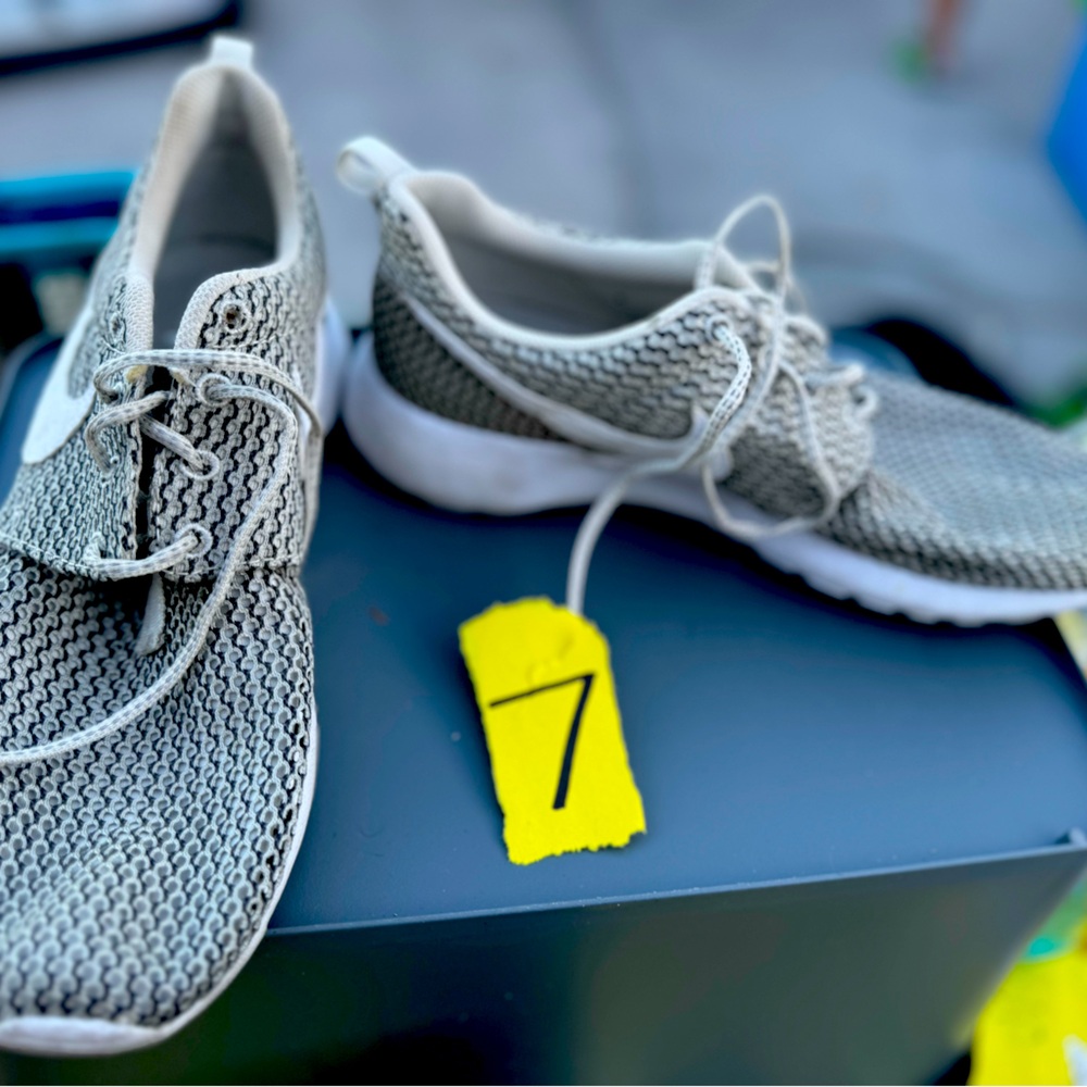 Nike grey shoes